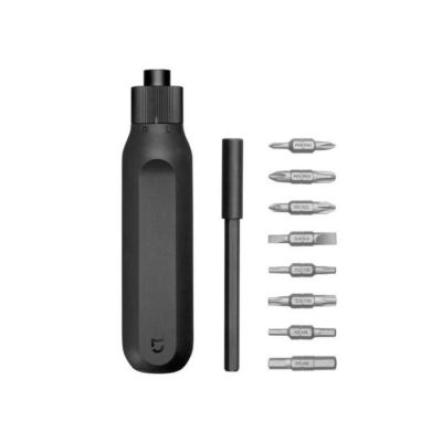 Отвёртка со сменными битами Xiaomi Mijia Ratchet Screwdriver 16 in 1, 10 предм., черный