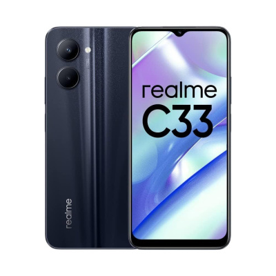 Realme C33 4/128Gb Черный